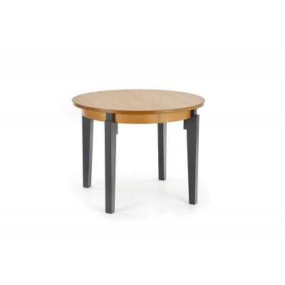 Стол обеденный HALMAR SORBUS дуб медовый/графит 100-200/100